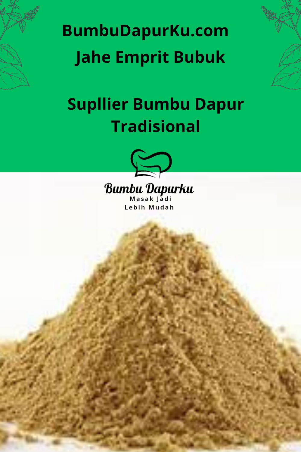 Jual Jahe Emprit bubuk di Jogja Harga Grosir