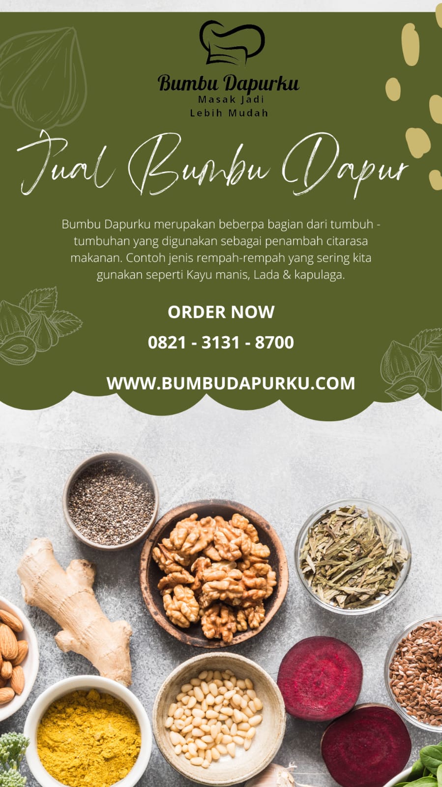 Jual Bumbu Dapur di Daerah Istimewa Yogyakarta 2024
