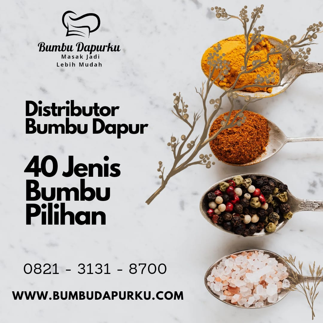 Jual Distributor Bumbu Dapur Terlengkap & Harga Terbaru 2024