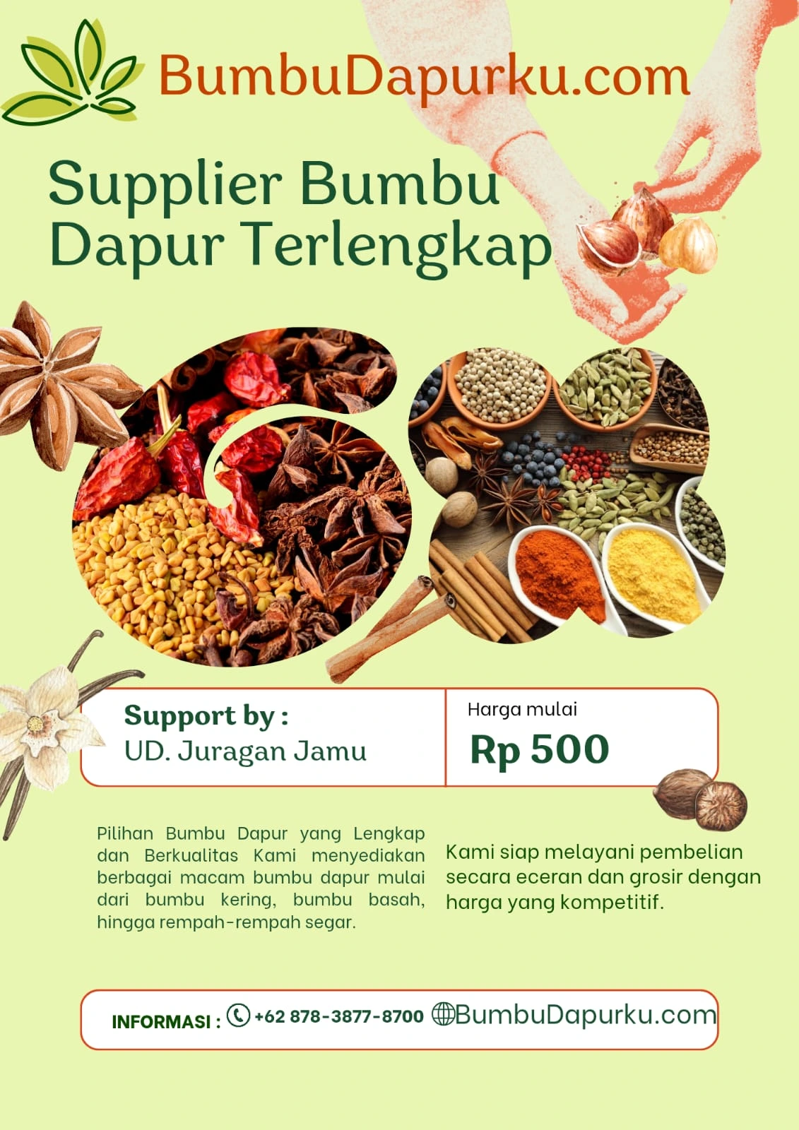 Bumbu Dapur: Rahasia Keunikan Kuliner Setiap Negara | UD Bumbu DapurKu Jogja