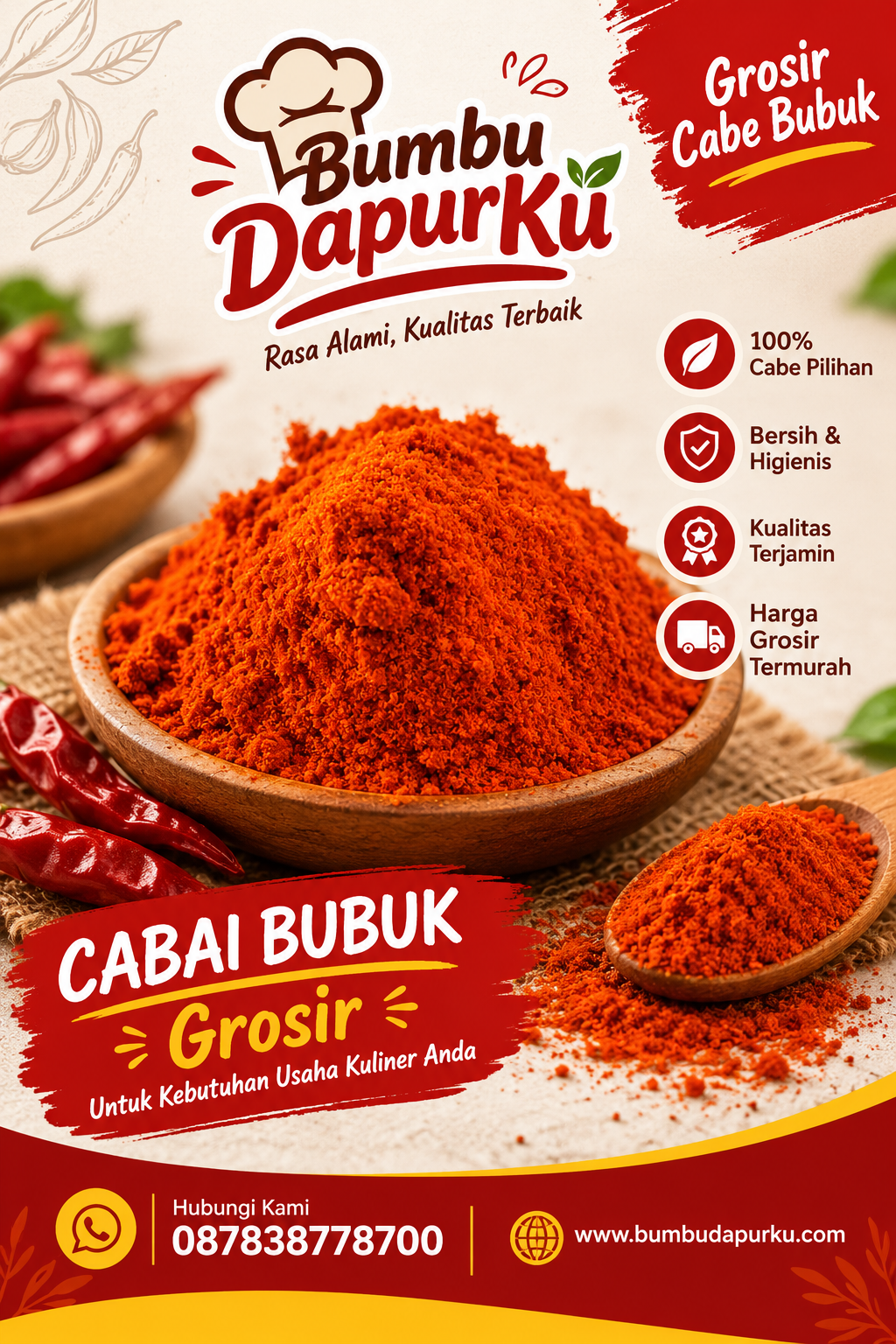 cabai bubuk